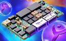 DC/DC Converters feature 200 W/in³ power density.