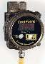 Flowmeter is suited for water and low-viscosity fluids.