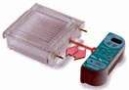 Gel Electrophoresis System has compact design.