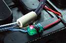 Battery Watering Monitor uses dual color indicator light.