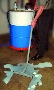 Spill Recovery Kit aids in clean-up and liquid transfer.
