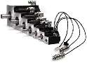 Servomotors offer sine-absolute encoder option.