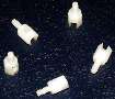 Male/Female Standoff is molded in nylon 6/6 material.
