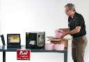Thermal Transfer Printer offers portable label printing.