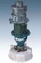 Bulk Container Mixer facilitates mounting to poly tote bins.