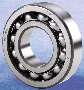 Ball Bearings accommodate heavy radial and thrust loads.