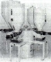 Gravimetric Feeder handles plastic pellets and regrind.