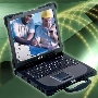 Notebook Computer uses swappable HDD.
