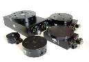 Pneumatic Rotary Actuators feature flange stop design.