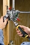 Screwdriver/Nutdriver offers ratcheting action on both ends.