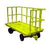 Quad Steer Carts travel in-line.