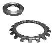Bearing Lock Nuts and Lock Washers come in metric sizes.