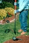 Trenching Tool leaves lawns unscathed.
