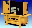 Compressed Air System uses up to two 40 hp compressors.