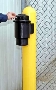 Bumper Post Sleeve has ashtray attachment.