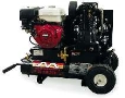 Portable Air Compressors come in electric and gas models.
