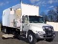 Trucks facilitate heavy duty mobile document shredding.