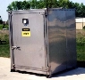 Tote Warmer accommodates any size tote or tank.