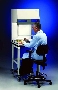Clean Bench protects work from particulate contamination.