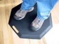 Anti-Fatigue Mat offers secure, stable footing.