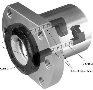 High-Speed Ball Screws have elastic spacers.