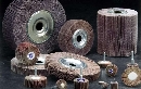 Flap Wheels provide consistent cut and finish.