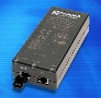 PoE Single Port Injector complies with IEEE802.3af standard.