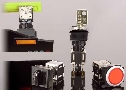Switches have space-sensitive, ergonomic design.