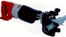 Reciprocating Saw Accessory aids in right angle cutting.