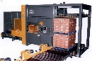 Material Handler double stacks loads in one operation.