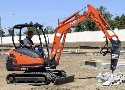 Compact Excavator enhances on-site maneuverability.