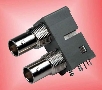 PCB Mount Connector suits RF and video applications.