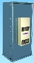 Enclosure Air Conditioner can be mounted inside or out.