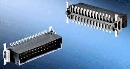 SMT Connectors are offered in several stacking heights.