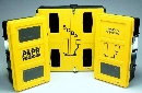 Wall Cases mount and protect breathing apparatuses.