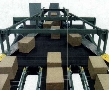 Wide Belt Conveyor features fixed belt plows.