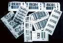 Custom Barcode Tags/Labels comply with 2005 Sunrise Date.