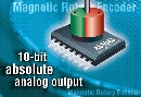 Magnetic Rotary Encoder IC offers contactless motion sensing.