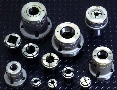 Collet Chuck eliminates tool interference problems.