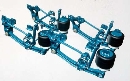 Air Suspension meets demands of rear-discharge mixers.