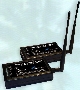 Wireless Ethernet Bridge features 15 mile range.