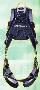 Full-Body Harness meets compliance/ergonomic requirements.