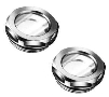 Oil Level Sight Glass comes with natural or ESG glass.