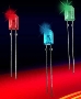 Oval Color LEDs suit full-sunlight sinage applications.