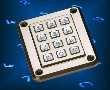 Illuminated Keypads assist visually impaired users.