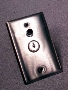 Electric Key Switch offers optional high-security cylinder.