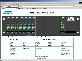 Module monitors fiber optic transceivers on network.