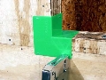 Window Flashing eliminates leaks at corners.