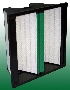 V-Bank Air Filter has all-plastic frame construction.