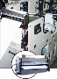 Narrow Web Cleaning System maintains clean print surface.
